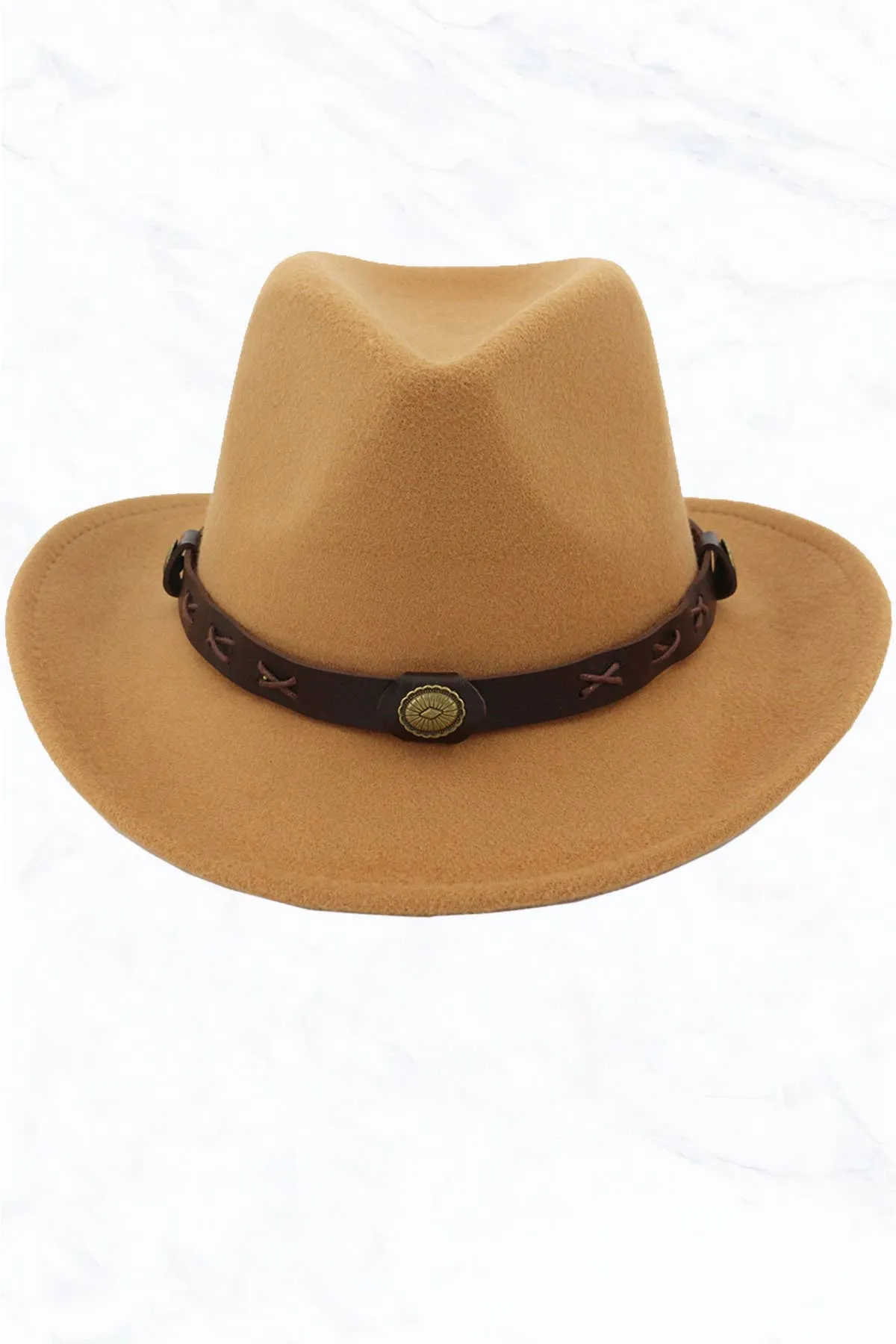 Belted Cowboy Hat