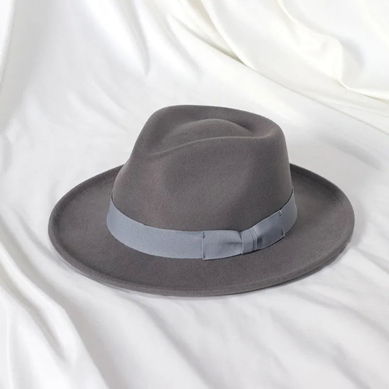 Black Woolen Blend Cap