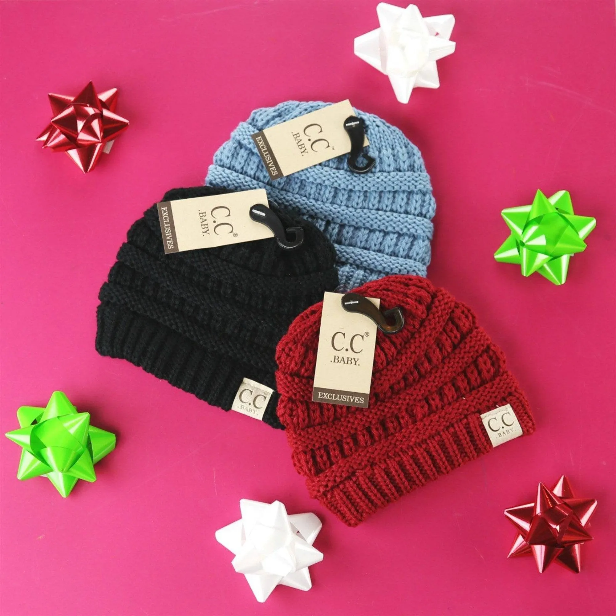 CC Beanie Baby Popular Accessories Winter Hats, Ages Newborn - 12 Month