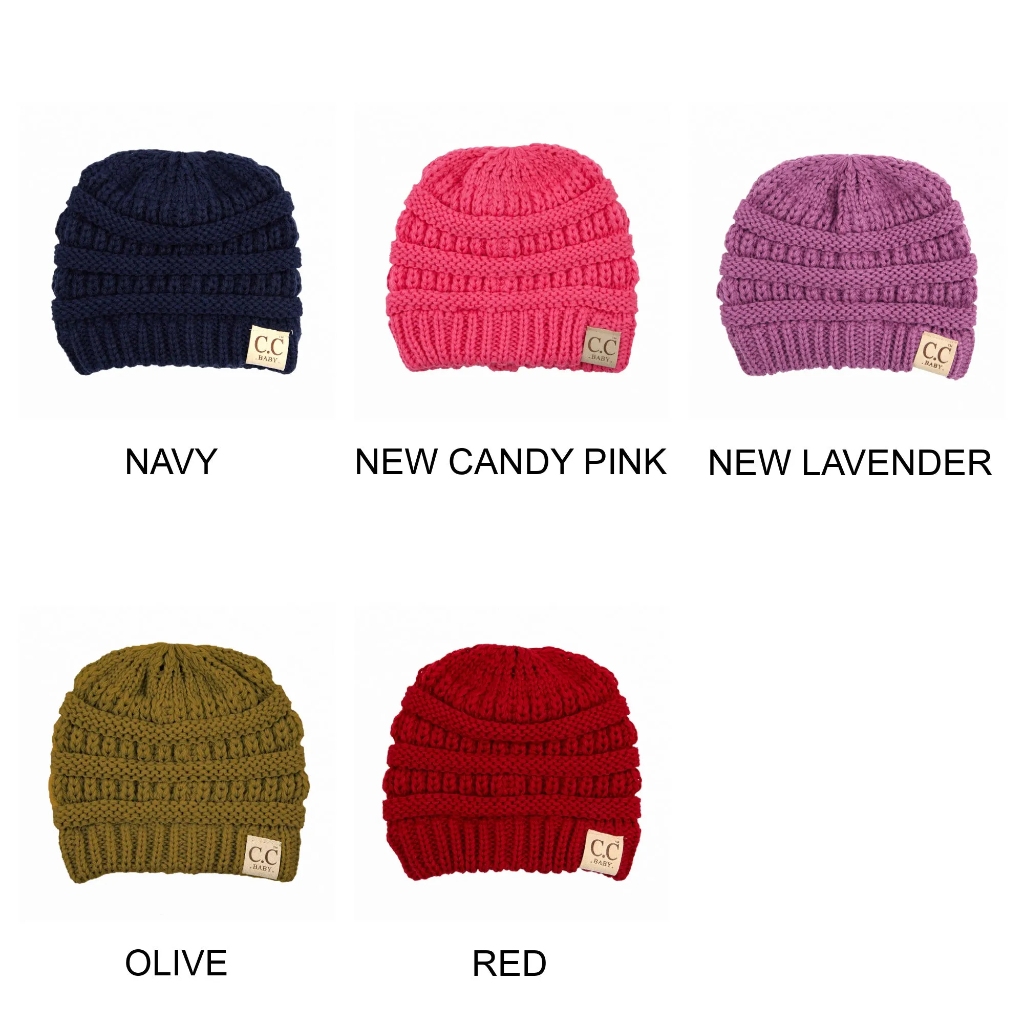 CC Beanie Baby Popular Accessories Winter Hats, Ages Newborn - 12 Month