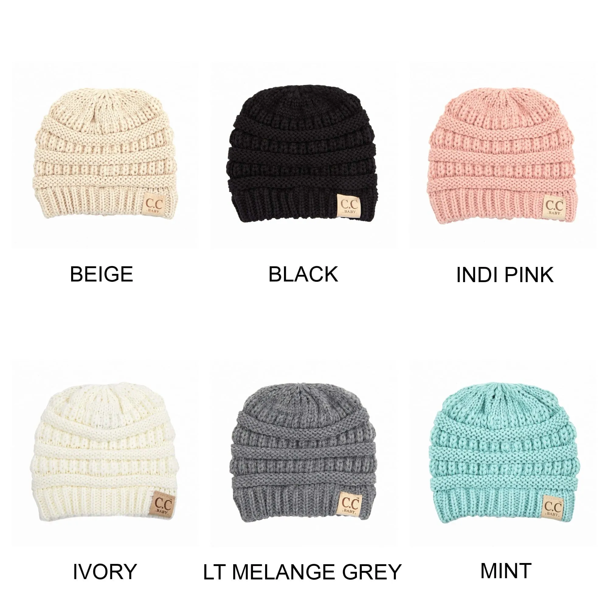 CC Beanie Baby Popular Accessories Winter Hats, Ages Newborn - 12 Month