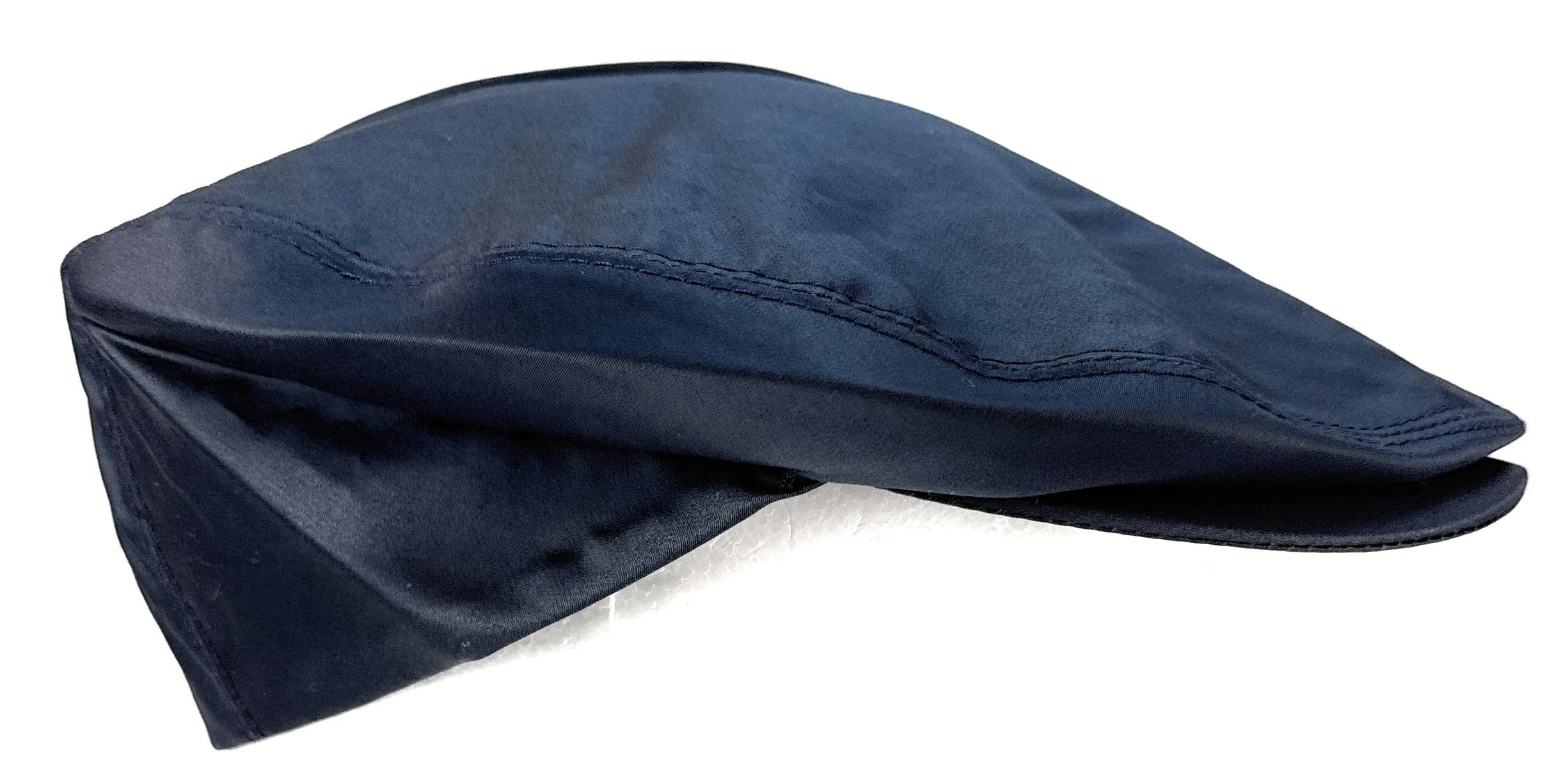Dolce & Gabbana Men’s Navy Blue Flat Cap – Pure Cotton Classic Headwear