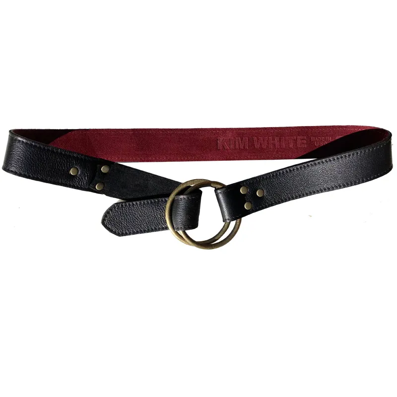 Double-Ring Belt - Black