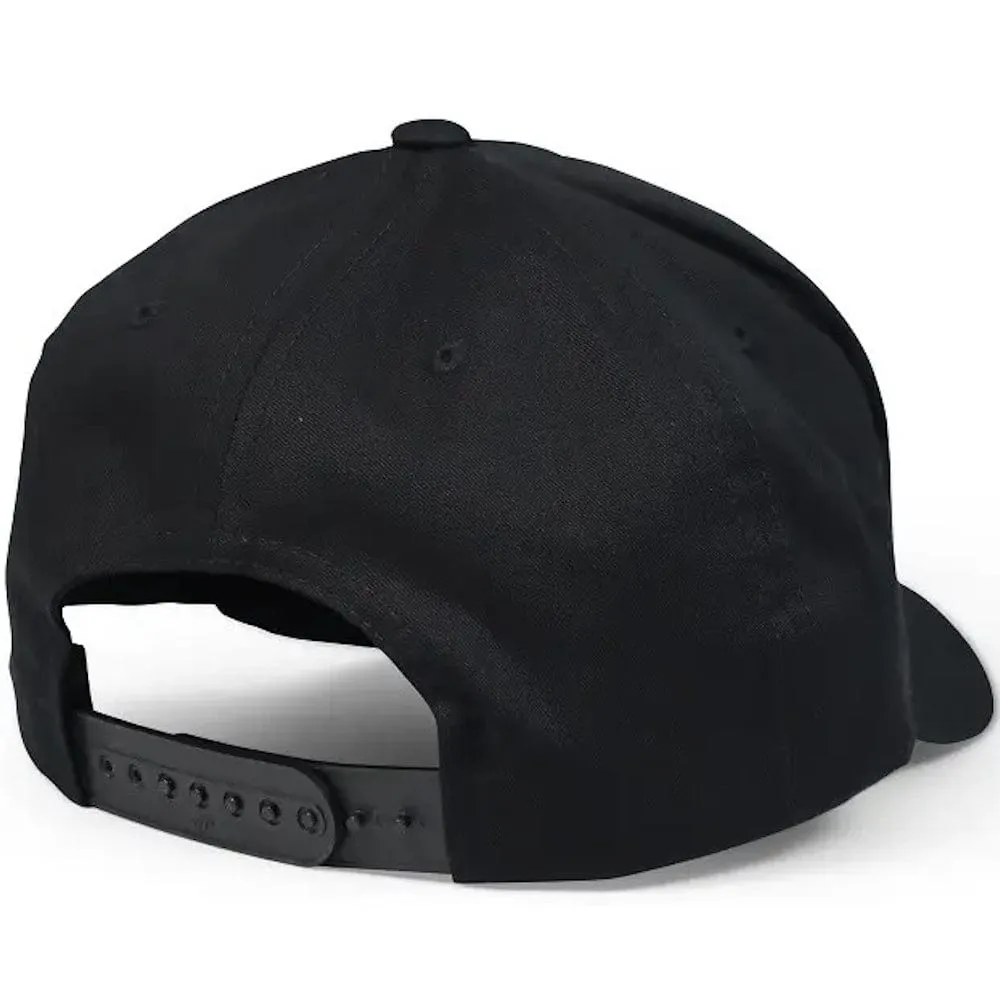 Flexfit Classic 5 Panel Snapback - Black