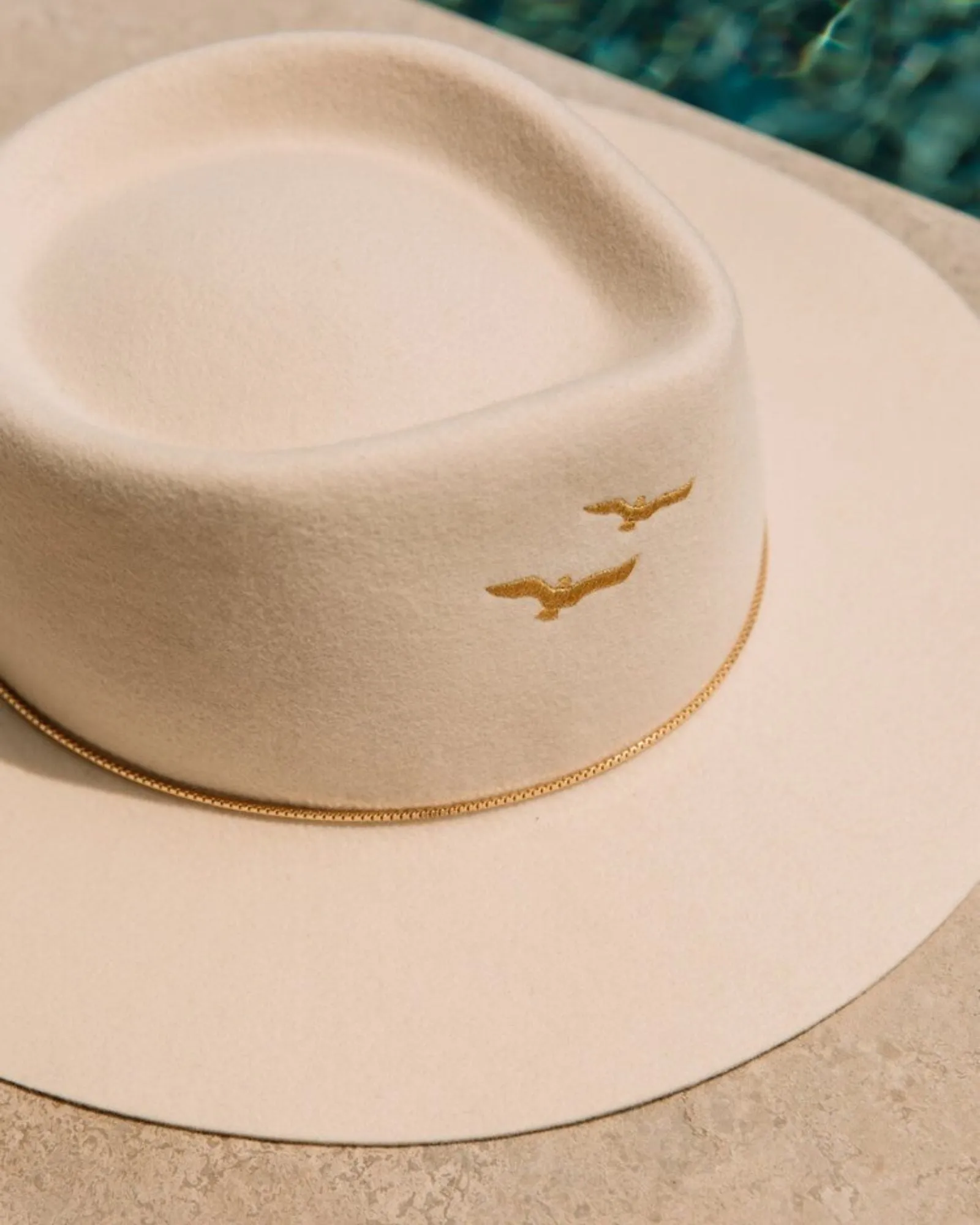 GAIA Felt Hat | Off White