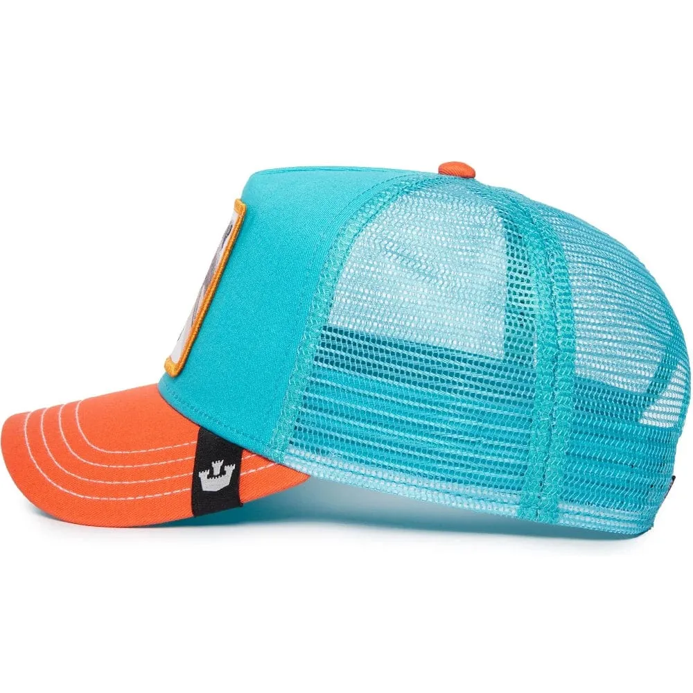 Goorin Bros Dolphin Fan Trucker Snapback - Turquoise