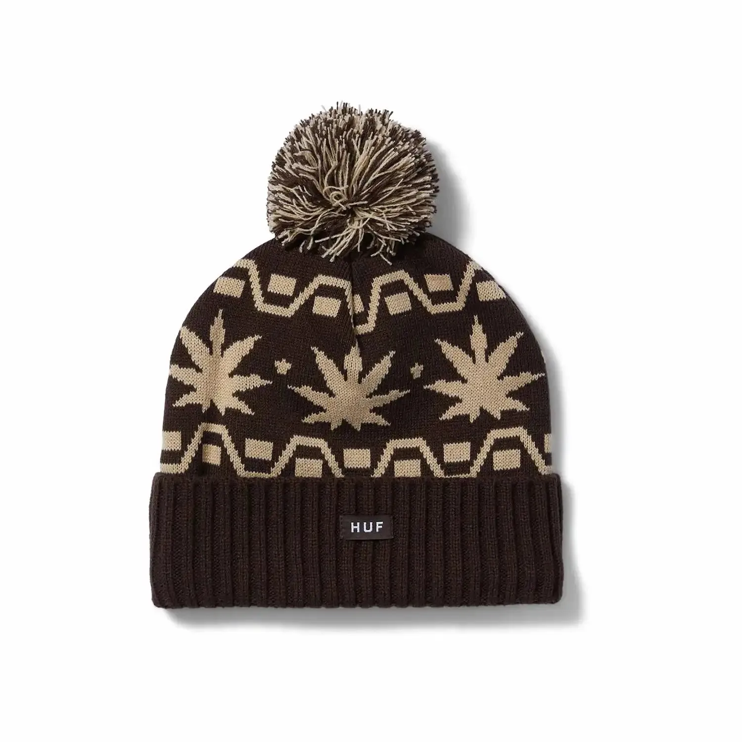 Huf Apres Cuff Pom Beanie