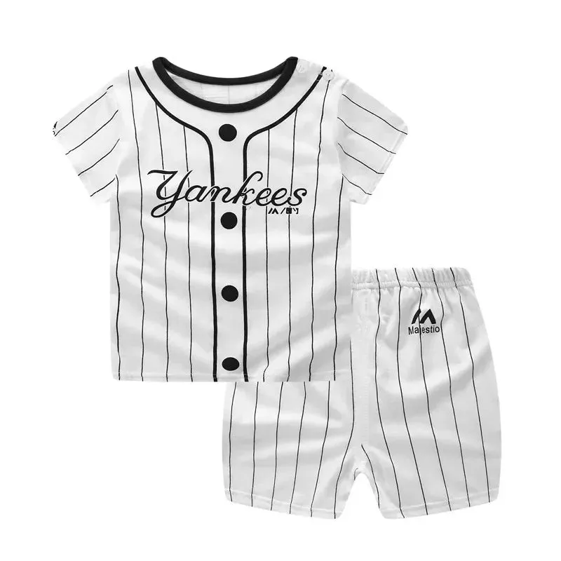 Newborn Plaid Cotton Clothes Set (Summer 2024)