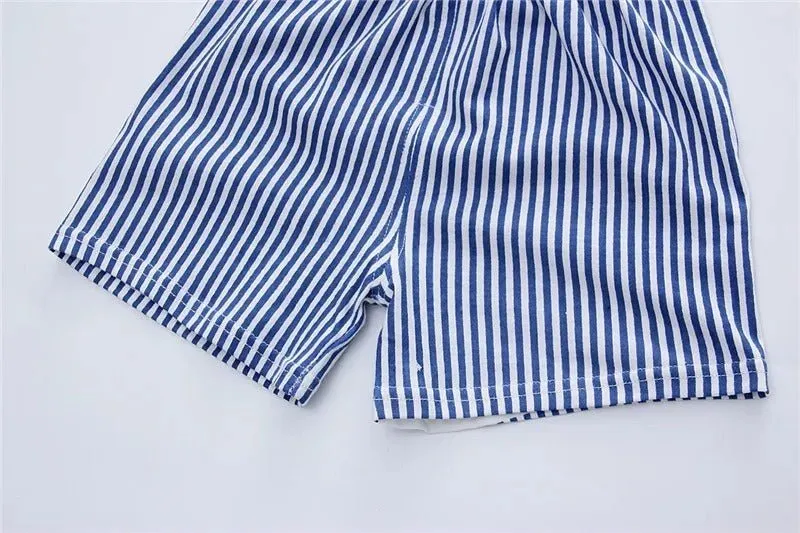 Newborn Plaid Cotton Clothes Set (Summer 2024)