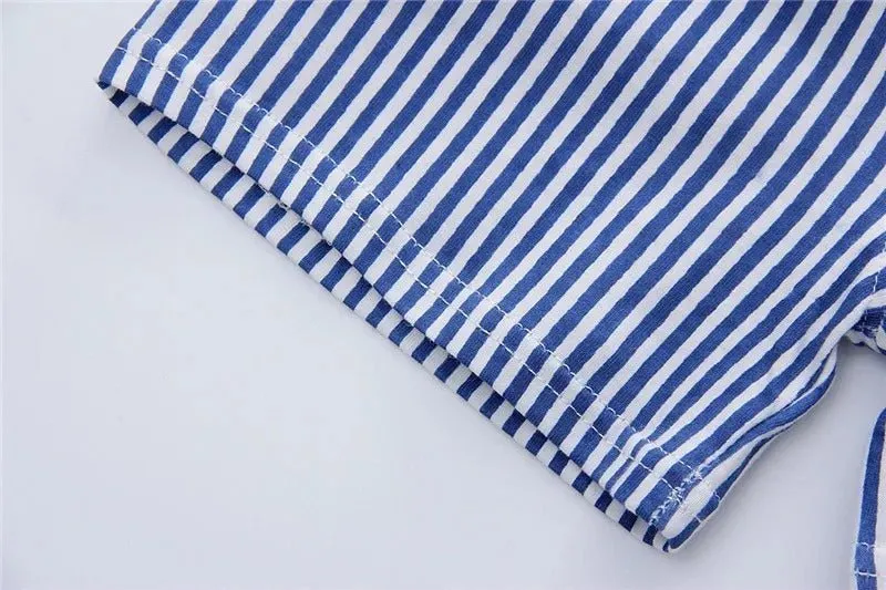 Newborn Plaid Cotton Clothes Set (Summer 2024)