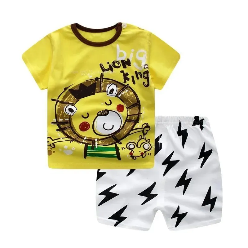Newborn Plaid Cotton Clothes Set (Summer 2024)