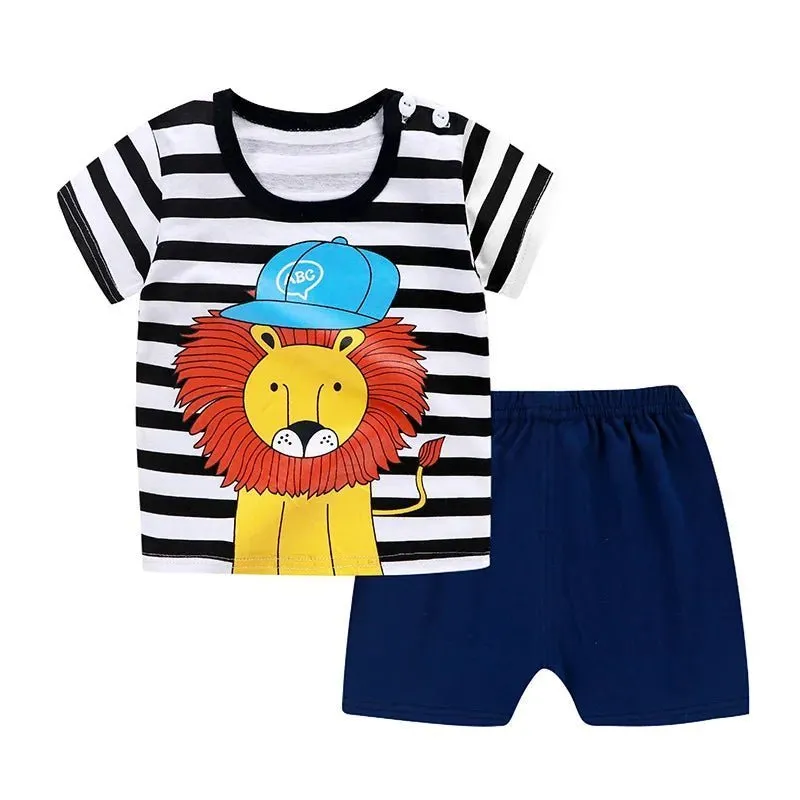 Newborn Plaid Cotton Clothes Set (Summer 2024)