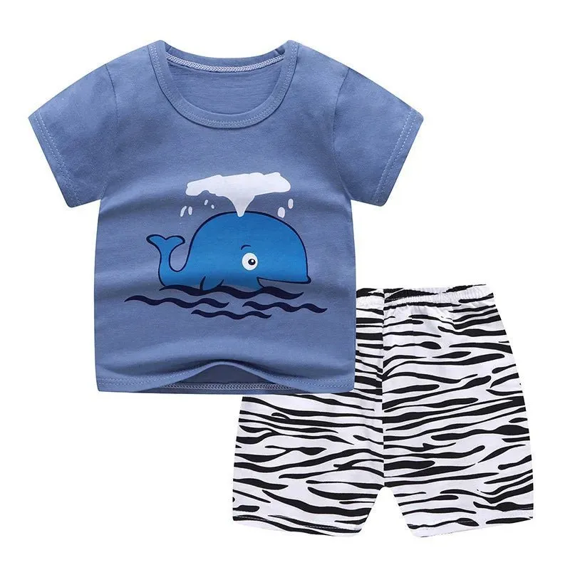 Newborn Plaid Cotton Clothes Set (Summer 2024)
