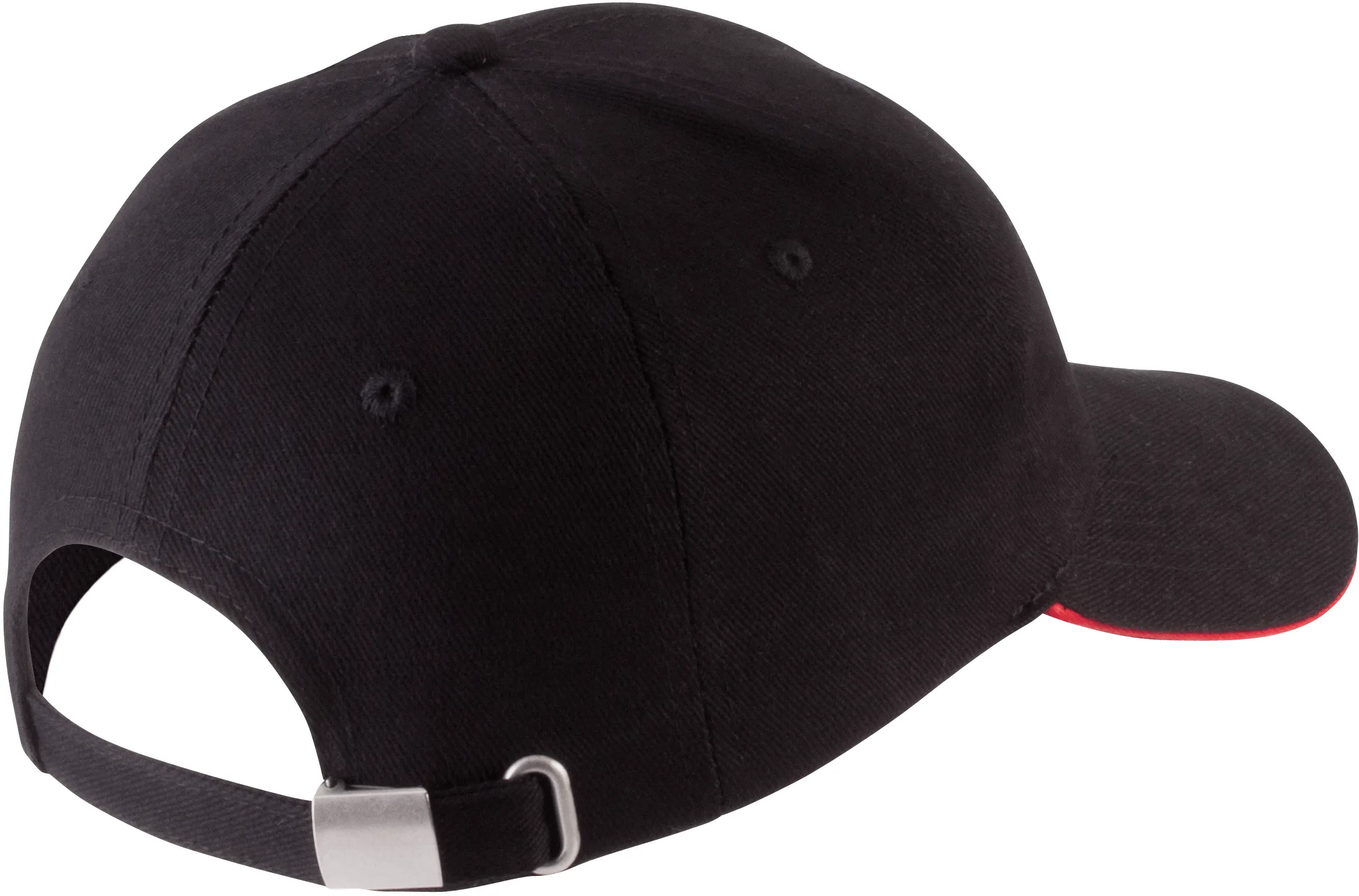 Orlando Black Cap with Red Piping - KARIBAN