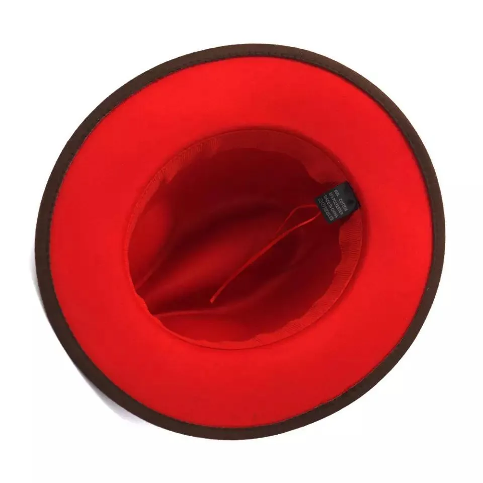Red Bottom hat Fedora