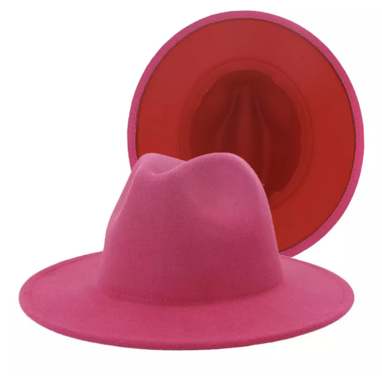 Red Bottom hat Fedora