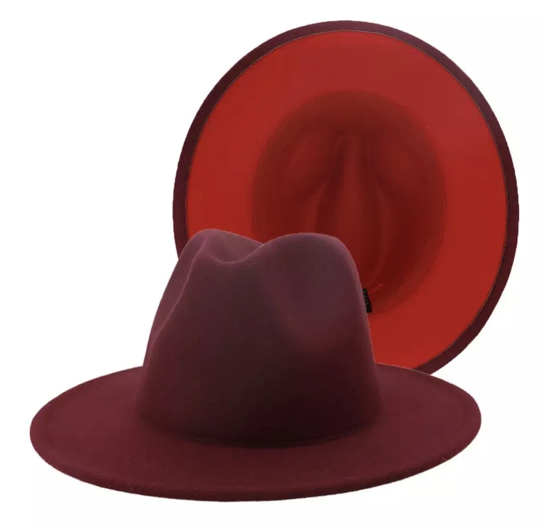 Red Bottom hat Fedora
