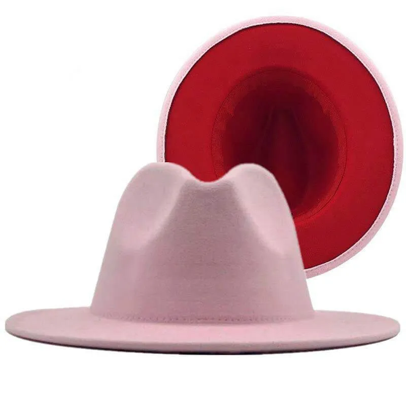 Red Bottom hat Fedora