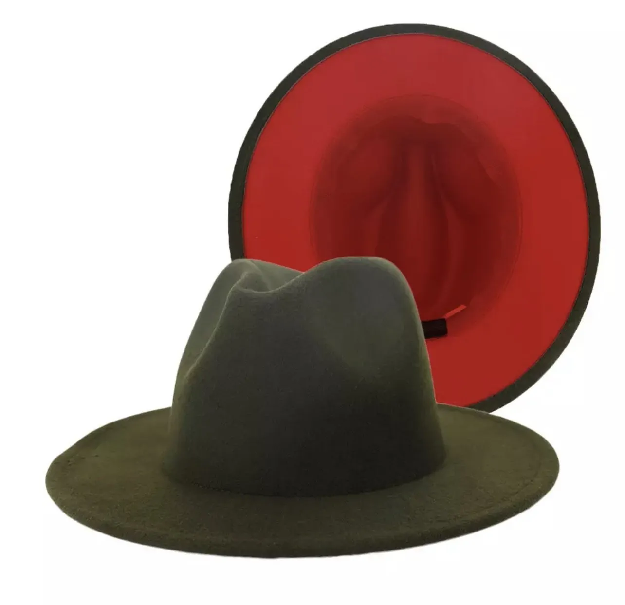 Red Bottom hat Fedora