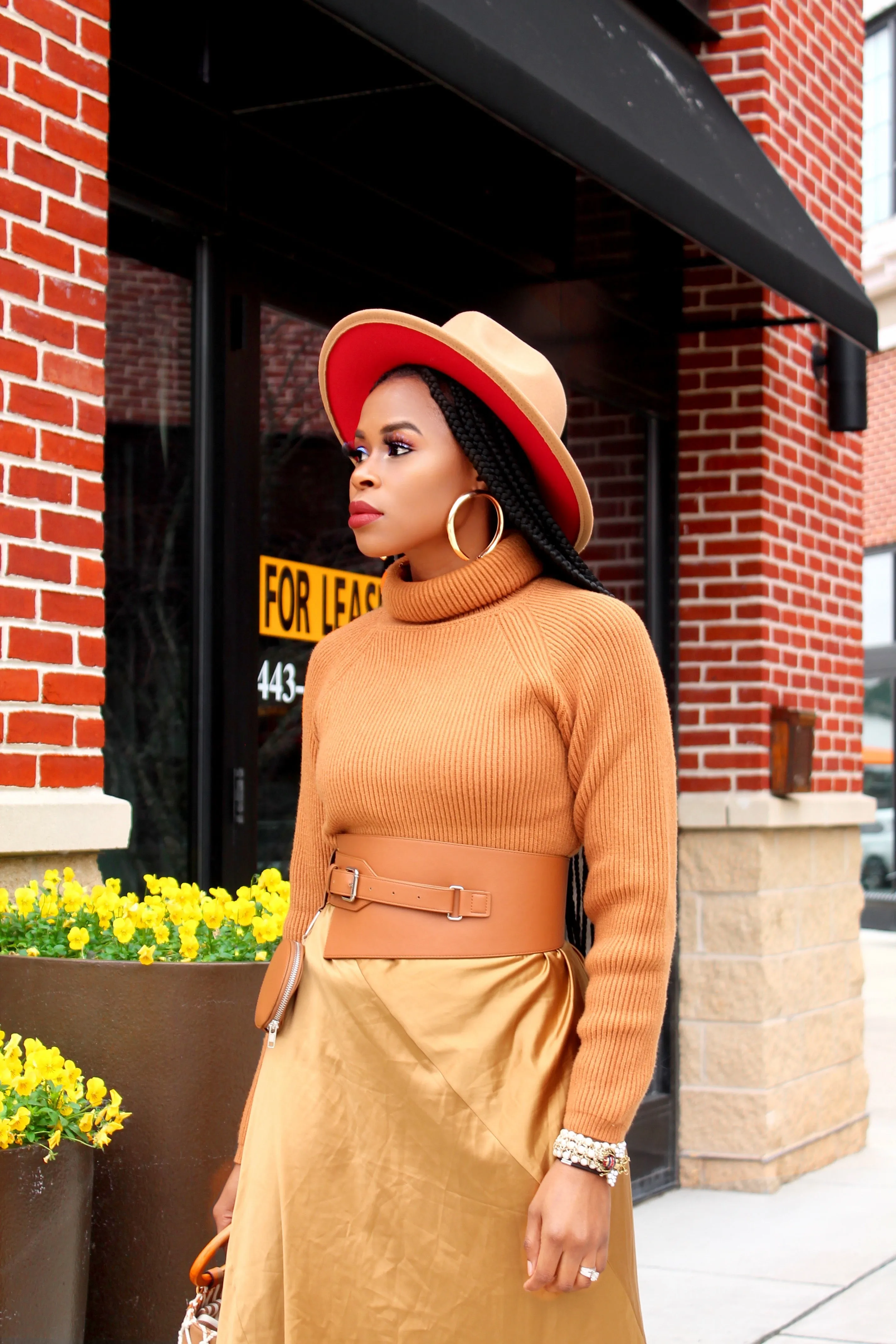 Red Bottom hat Fedora