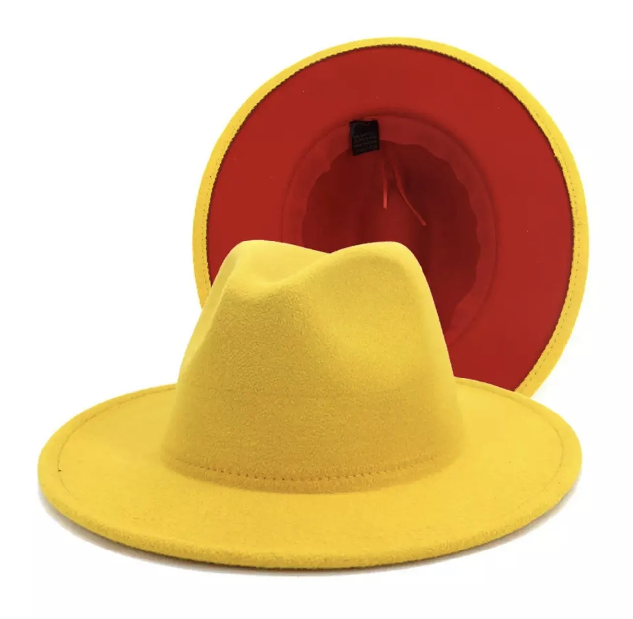 Red Bottom hat Fedora