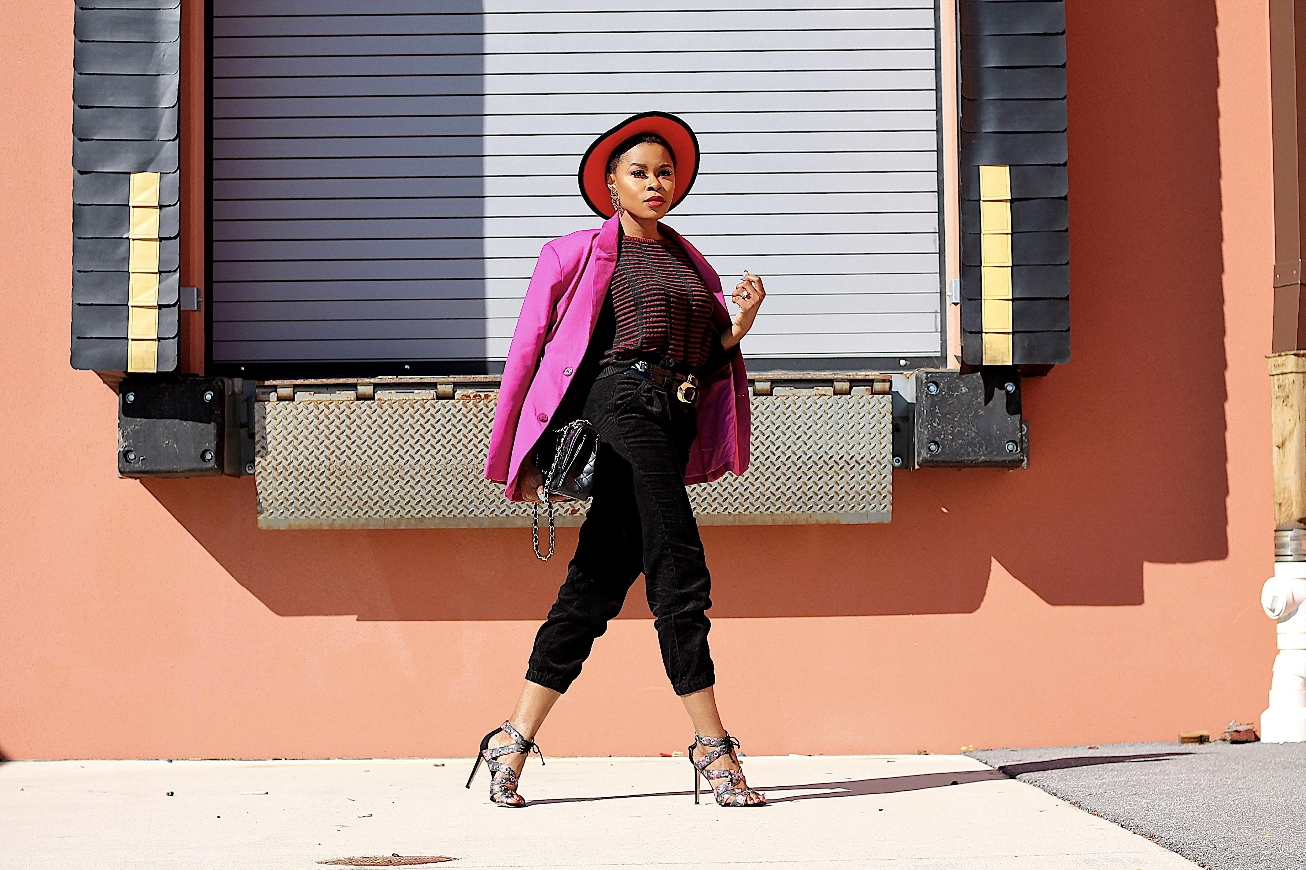 Red Bottom hat Fedora