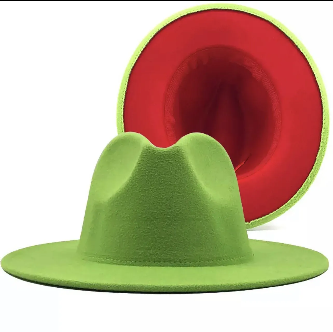 Red Bottom hat Fedora