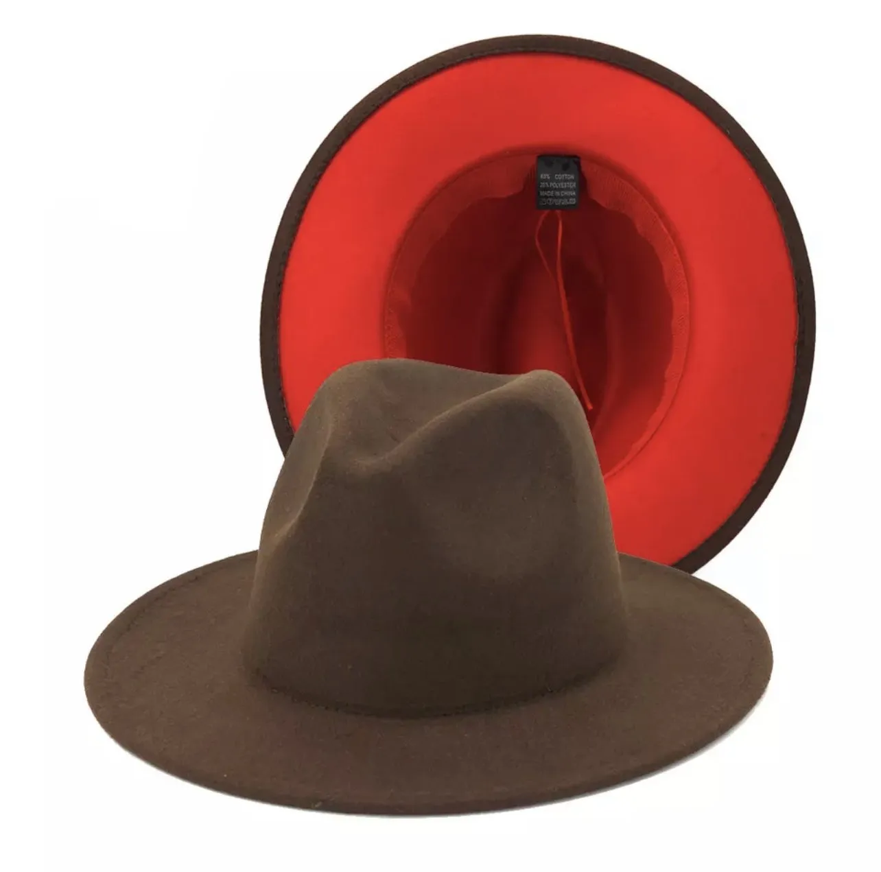 Red Bottom hat Fedora