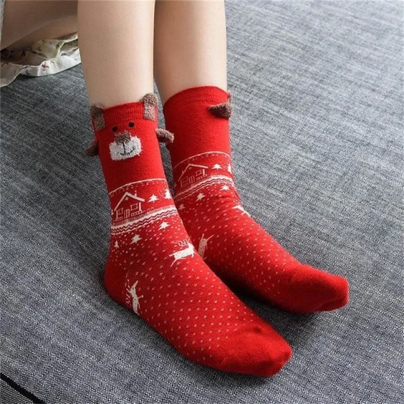 Santa Claus Cute Christmas Socks