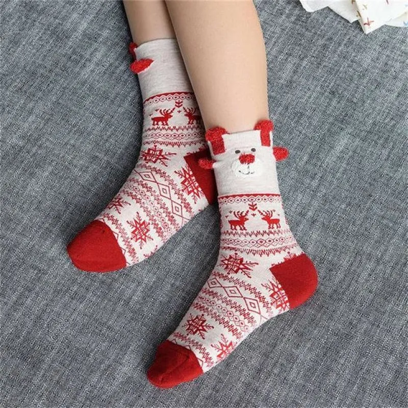 Santa Claus Cute Christmas Socks