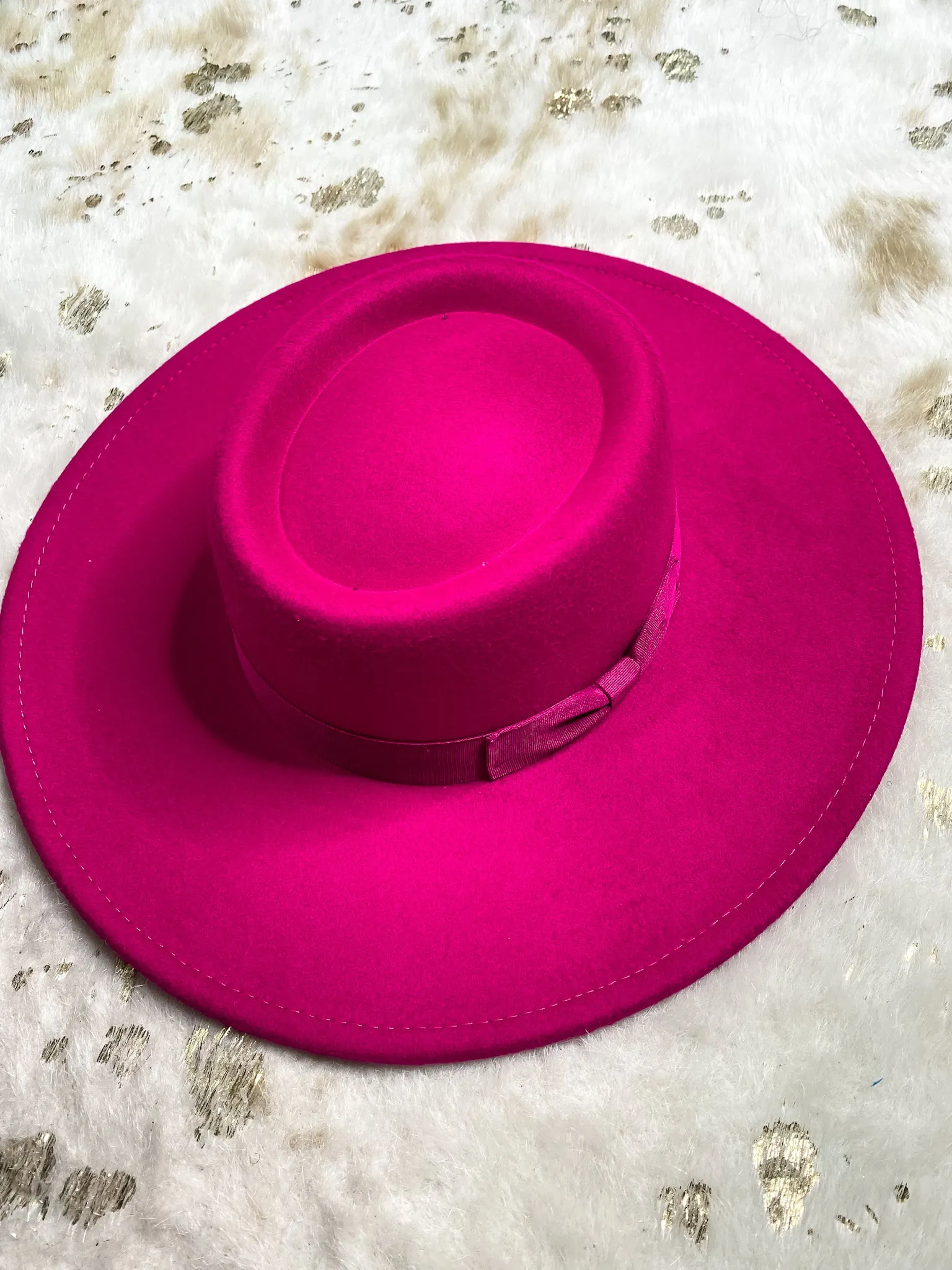 Smoking “HAT” Round Top Wide Brim Fedora
