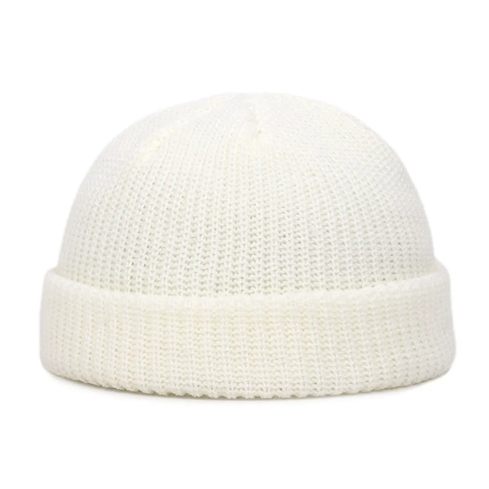 Winter Warm Beanies Casual Short Thread Hip Hop Hat Adult Men  Female Wool Knitted Skull Cap Elastic  Unisex
